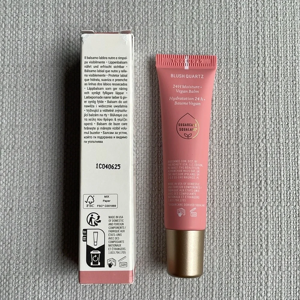Biossance Pro-Peptide™ Hydrating Lip Perfector Balm with Hyaluronic Acid